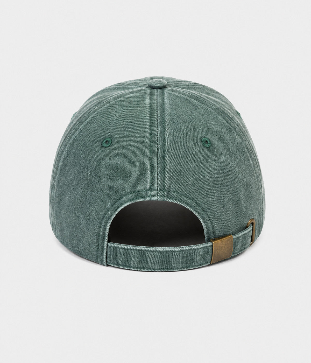 BROOKLYN 1947. washed cotton cap in GREEN, back view