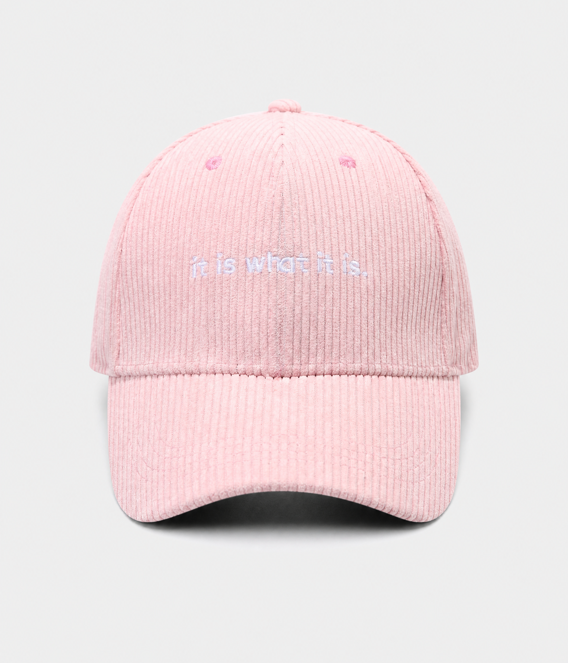 IT IS WHAT IT IS. pink front