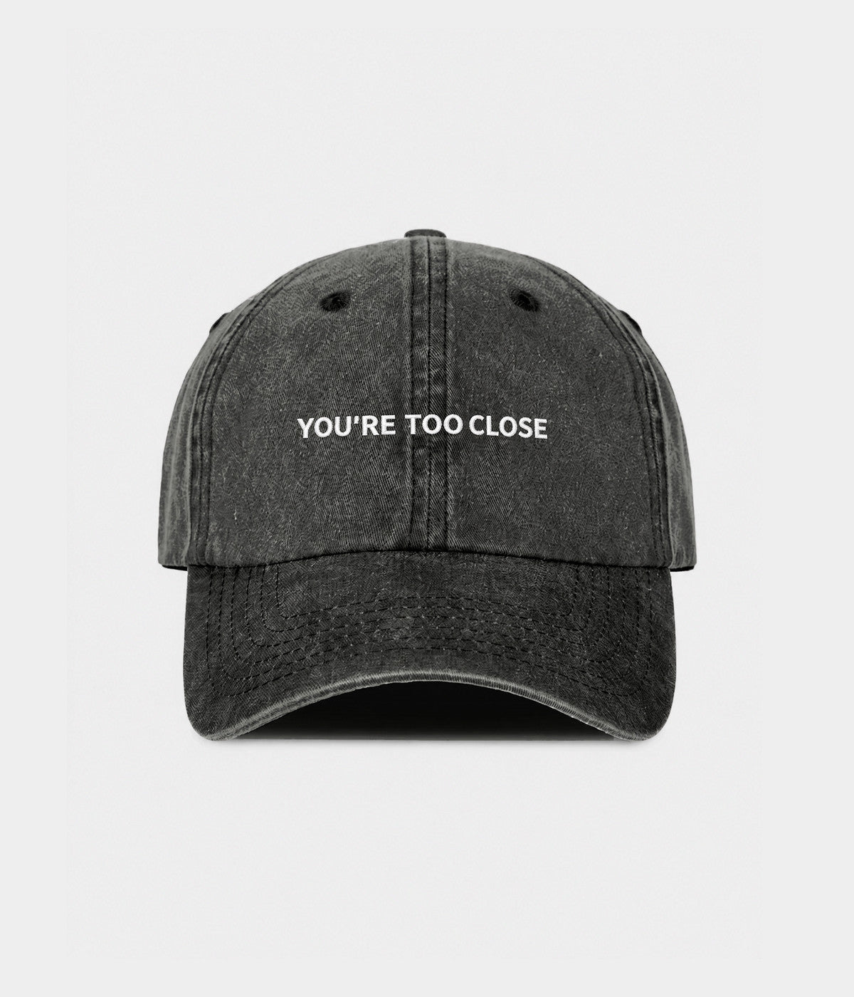 TOO CLOSE.-CAPS