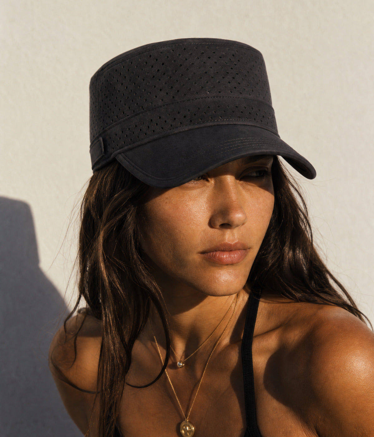 VENTED CADET. — BLACK worn