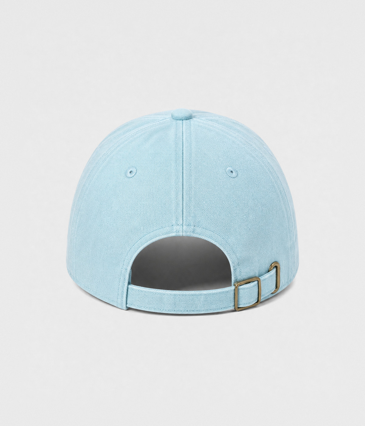 VARSITY C. sky blue back