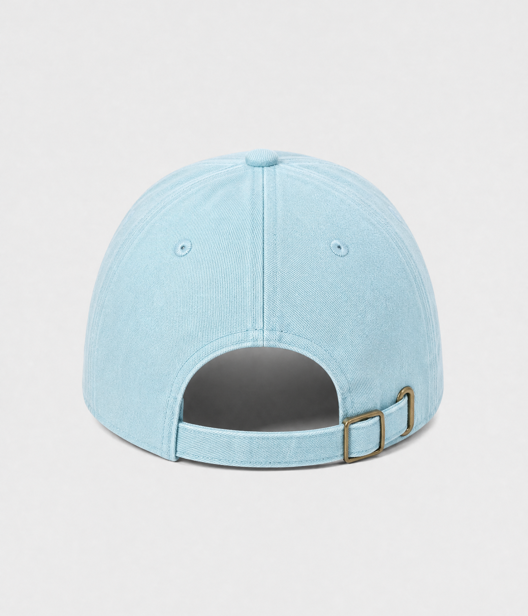 VARSITY C. sky blue back