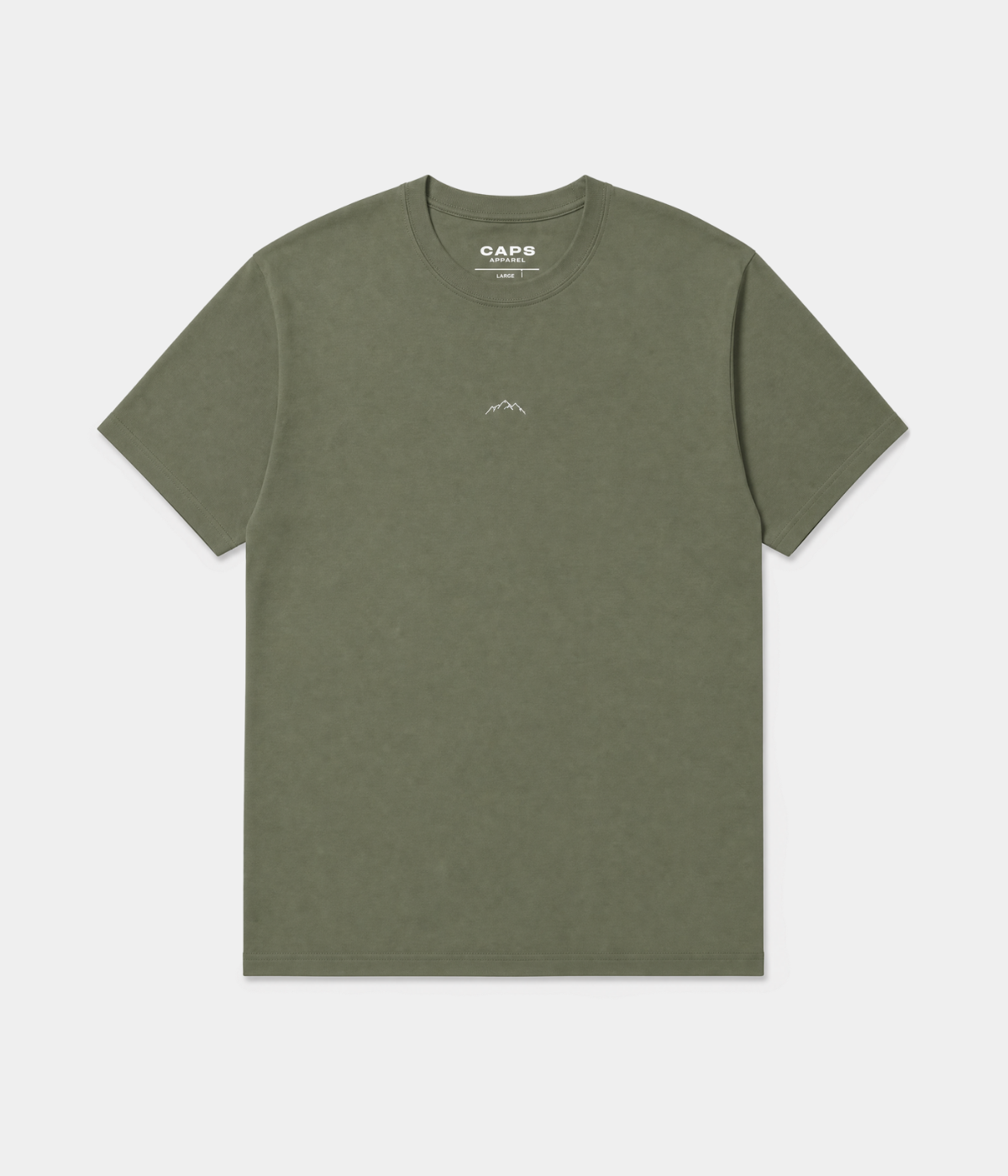 MOUNTAINS TEE.-CAPS