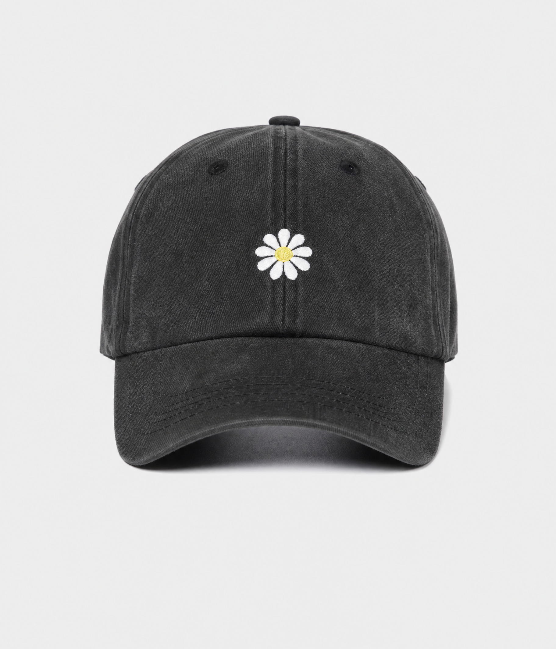 WASHED DAISY. black front