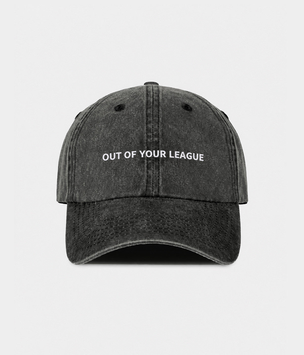OUT OF YOUR LEAGUE.-CAPS