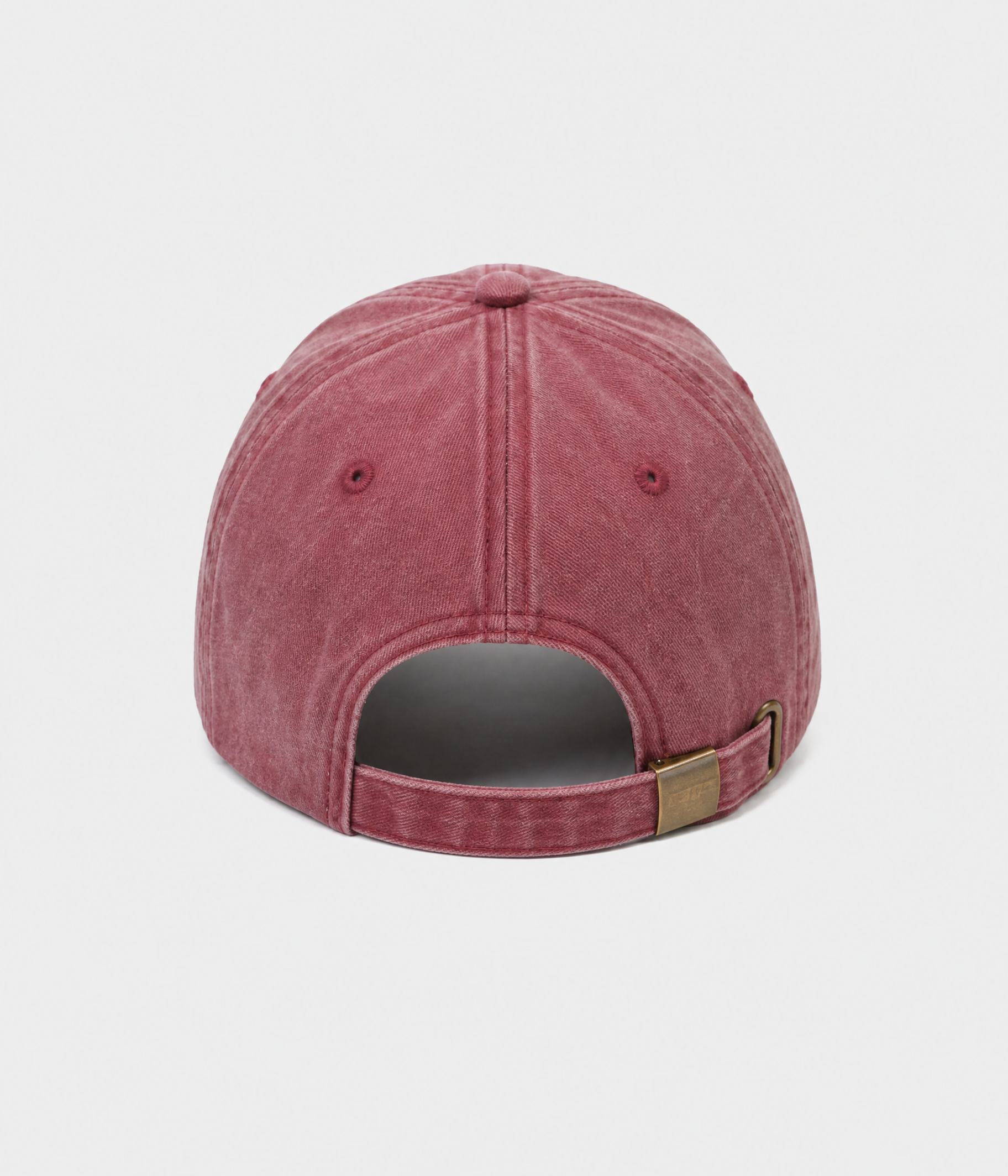WASHED DAISY. wine red back