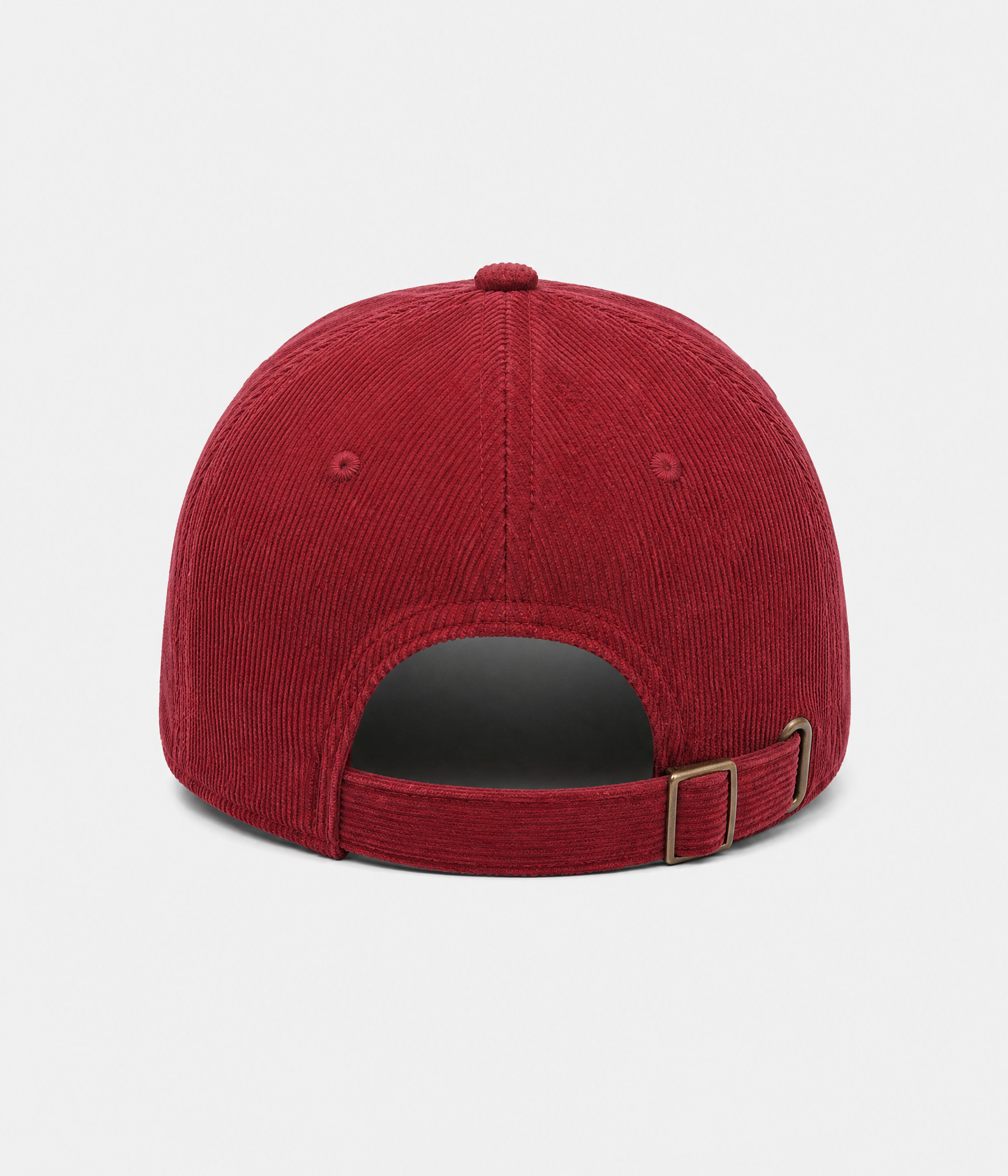 SOFT CORDUROY. red back
