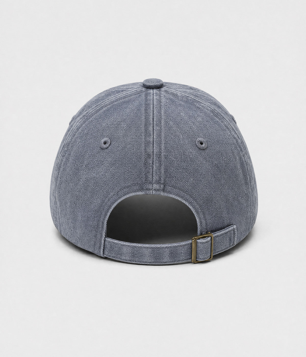 SUPPORT DAY DRINKING. washed cotton cap in GRAY, back view