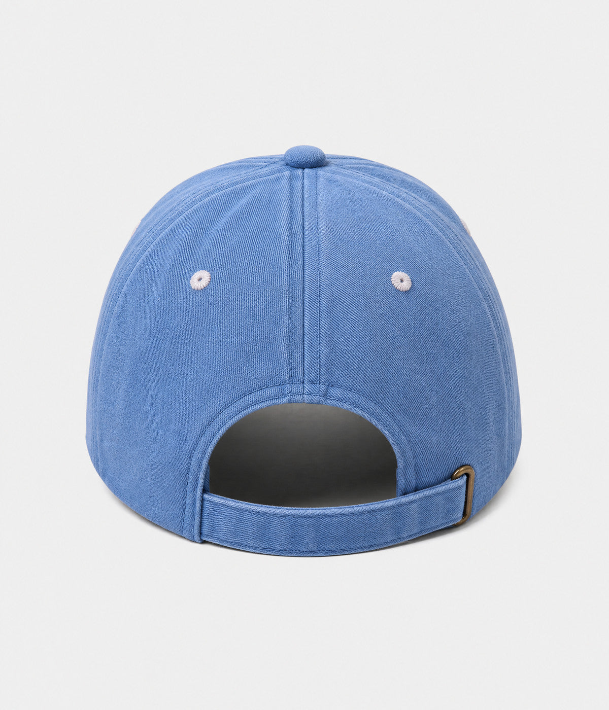 SUNNY DAY. cotton cap in blue, back view