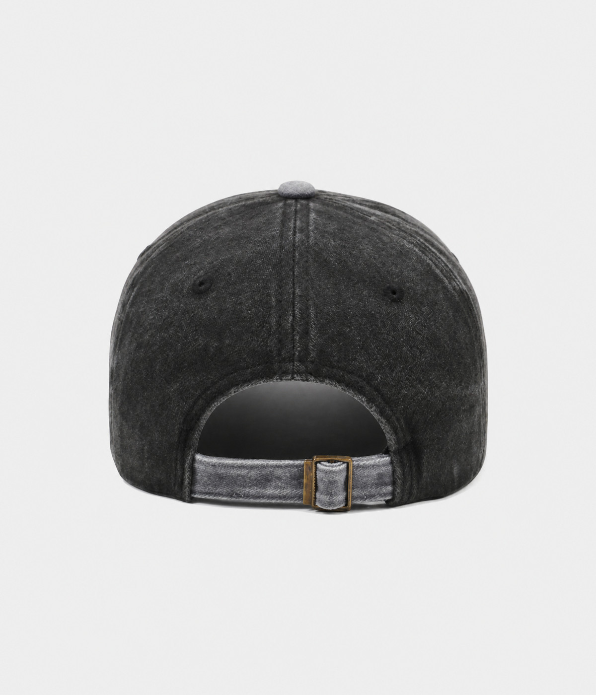 WASHED MAPLE PATCH. black gray back