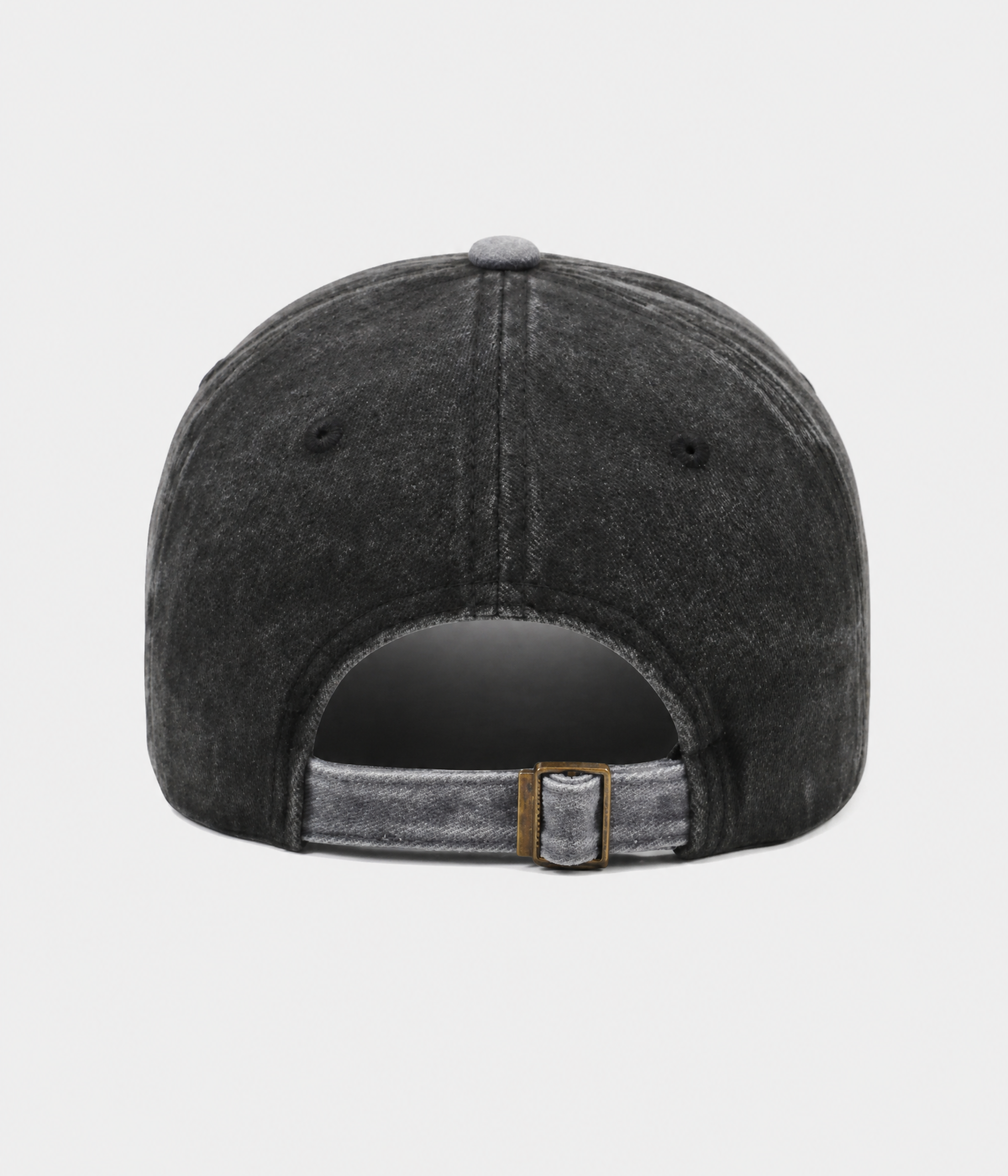 WASHED MAPLE PATCH. black gray back