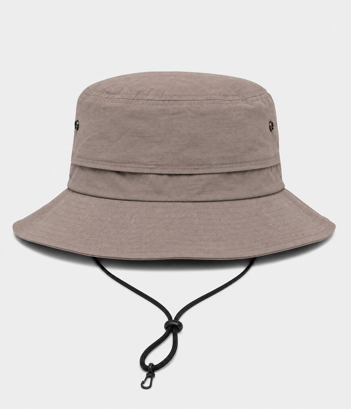 PACKABLE BOONIE. quick-dry packable boonie hat in gray, front view