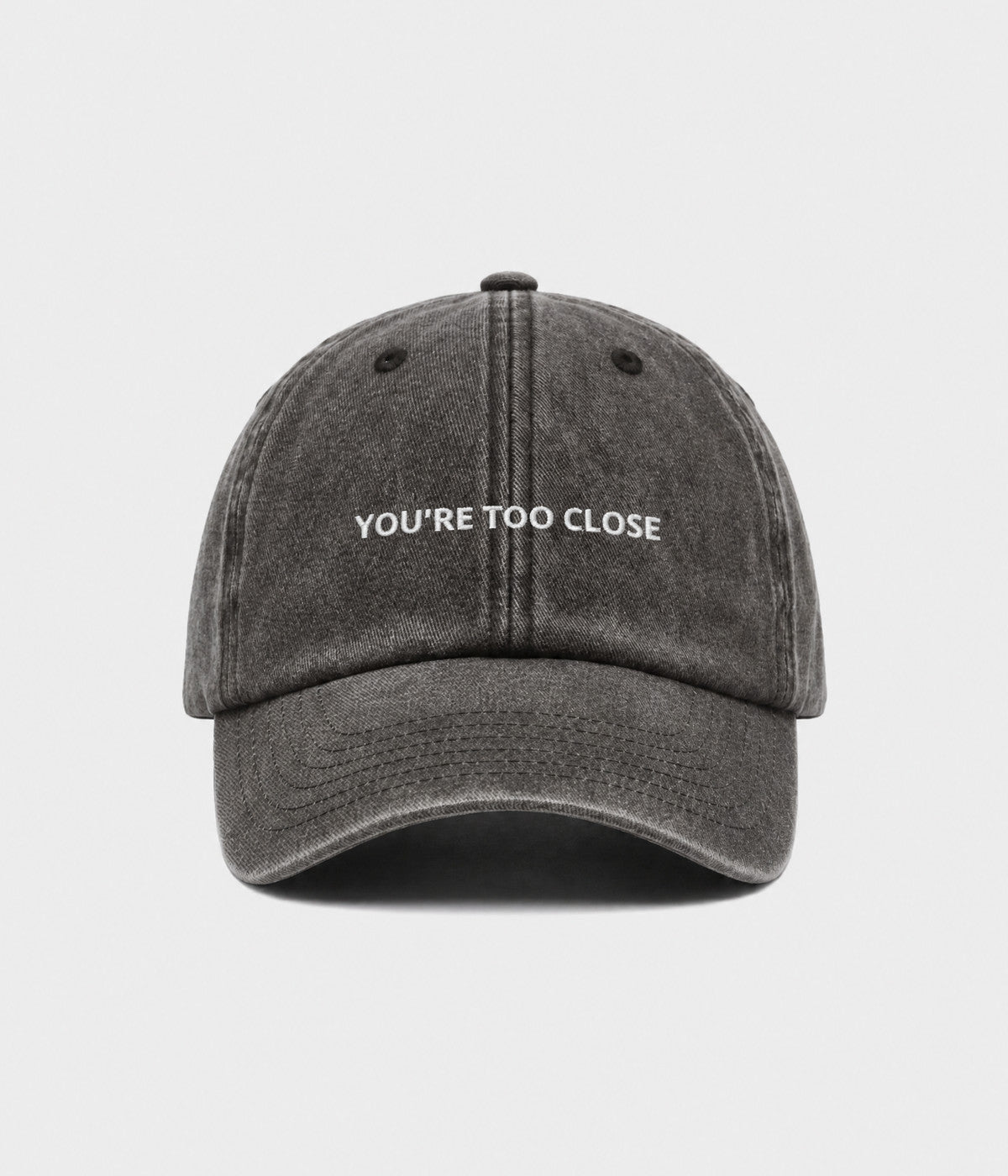 TOO CLOSE.-CAPS
