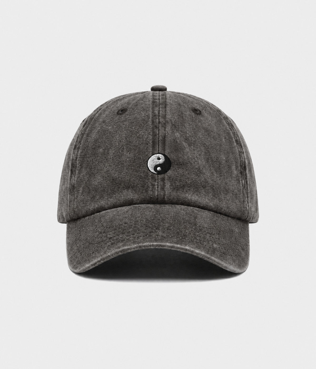 WASHED YIN-YANG.-CAPS