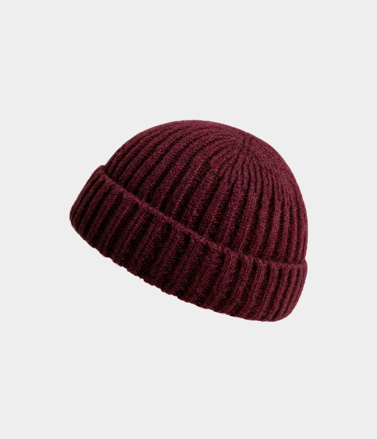 WOOL FISHERMAN BEANIE.-CAPS