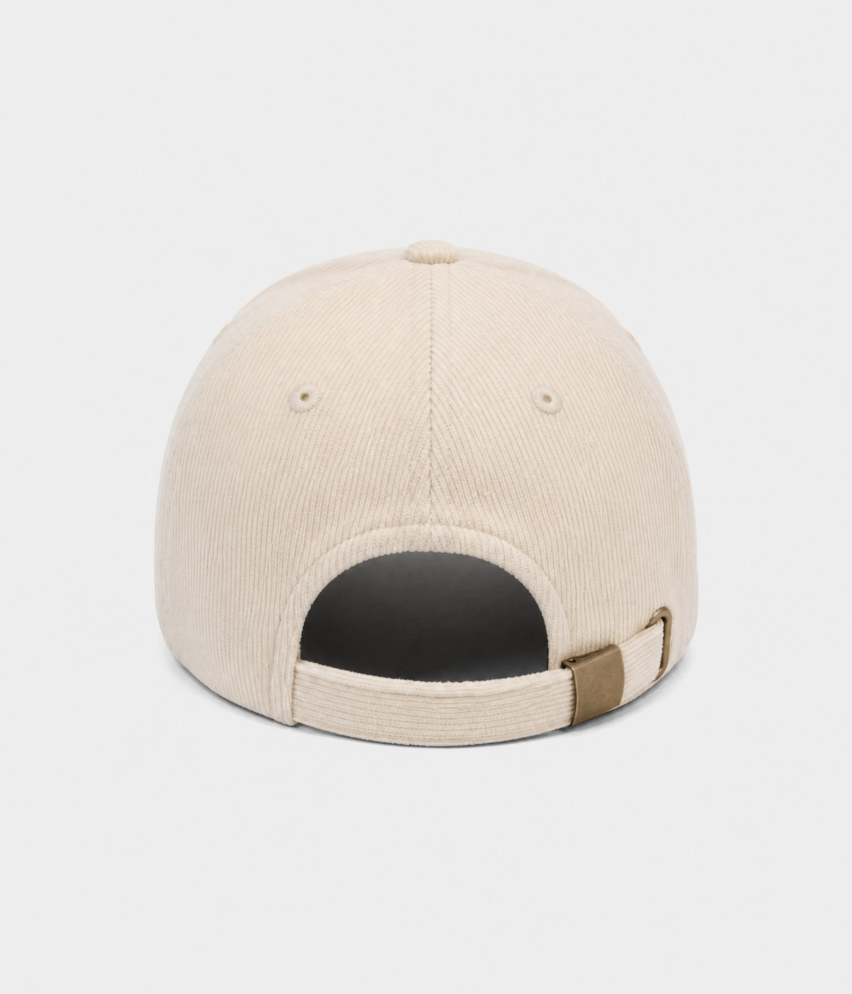 SOFT CORDUROY. beige back