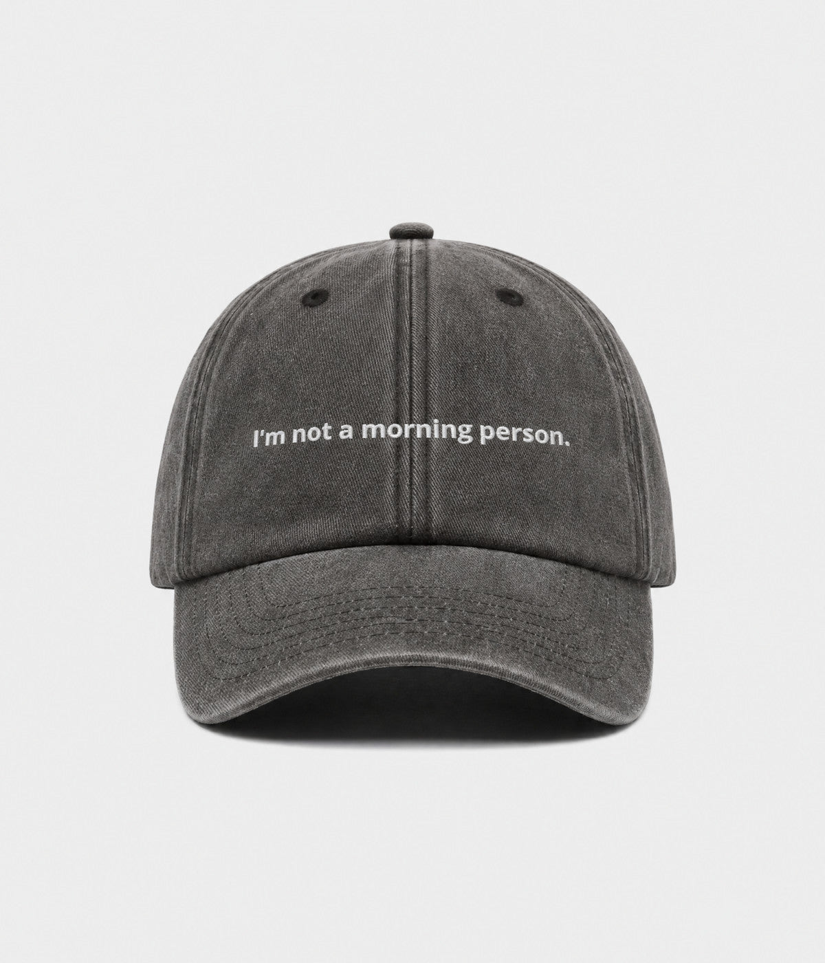 NOT A MORNING PERSON.-CAPS