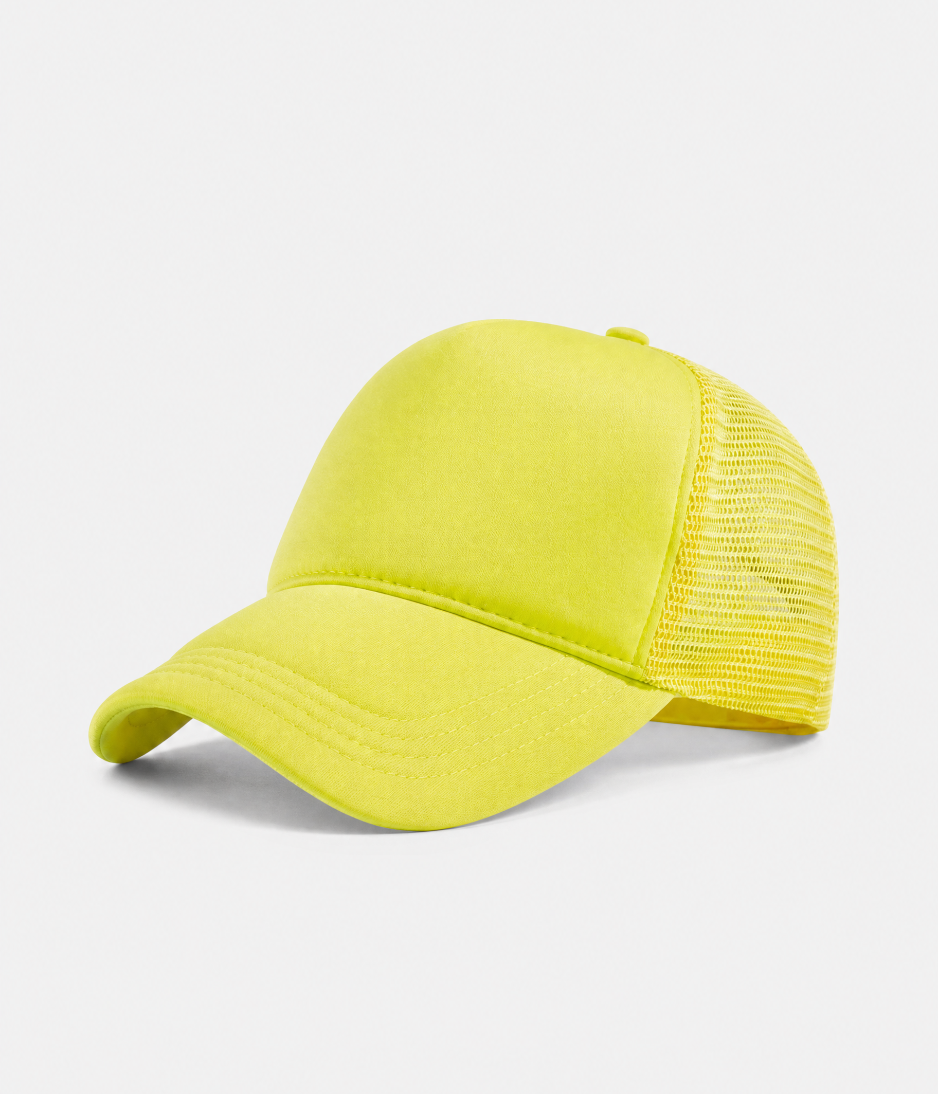 MESH TRUCKER. yellow side