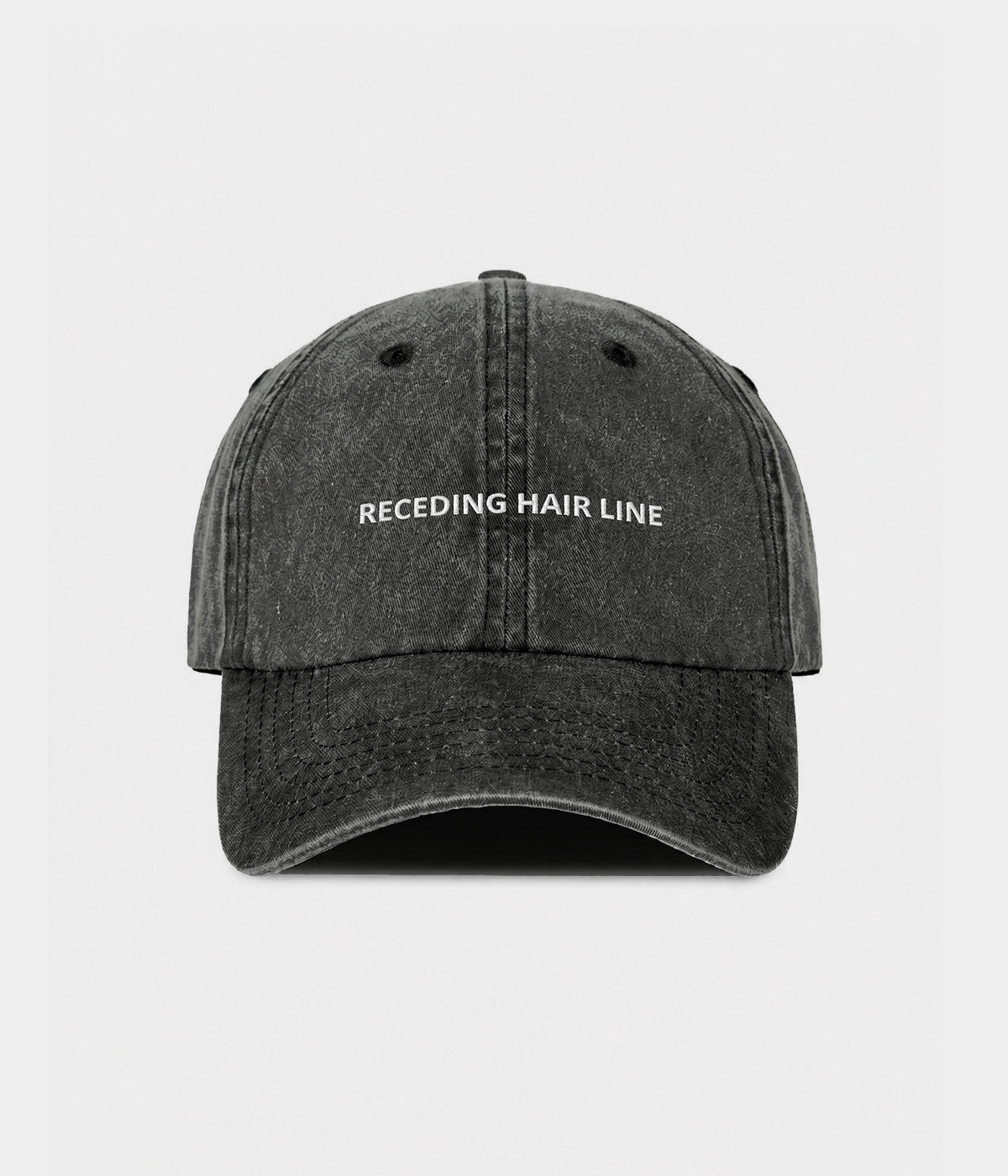 RECEDING HAIR LINE.-CAPS