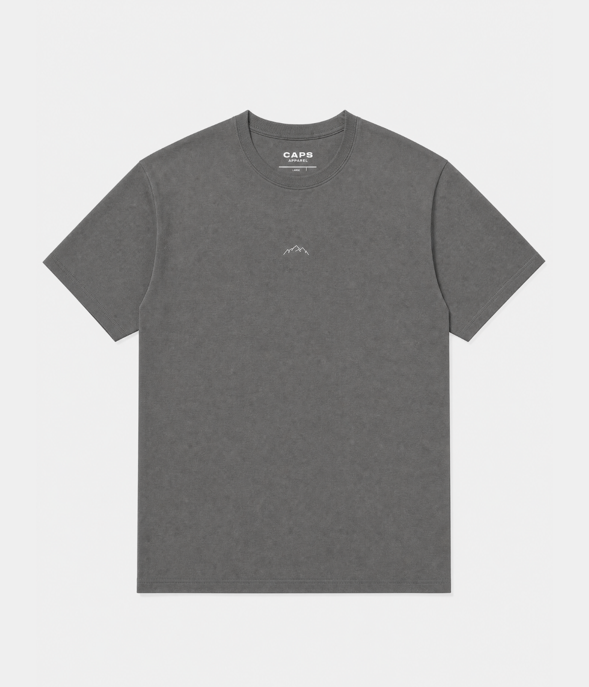 MOUNTAINS TEE.-CAPS