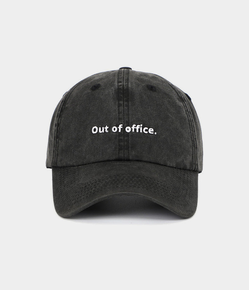 OUT OF OFFICE.-CAPS