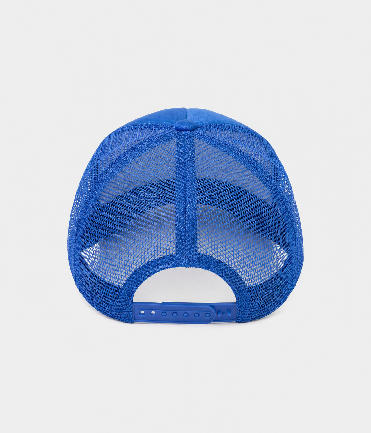 MESH TRUCKER. blue back