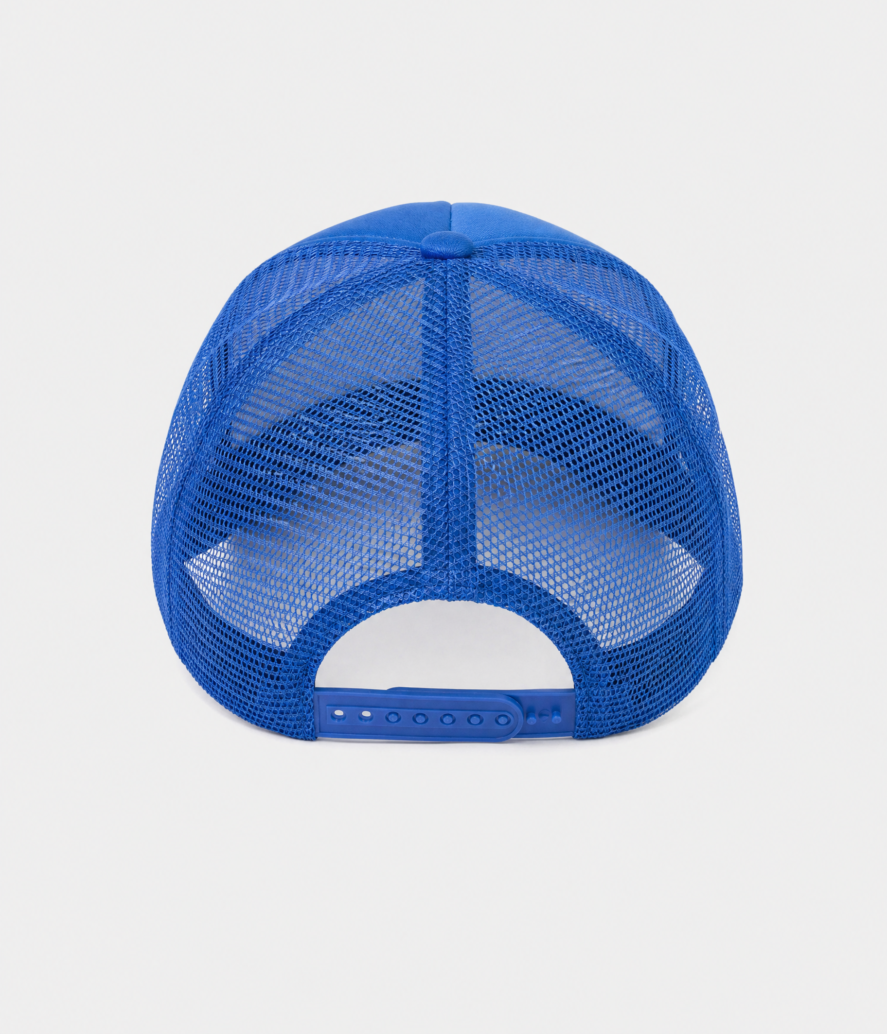 MESH TRUCKER. blue back