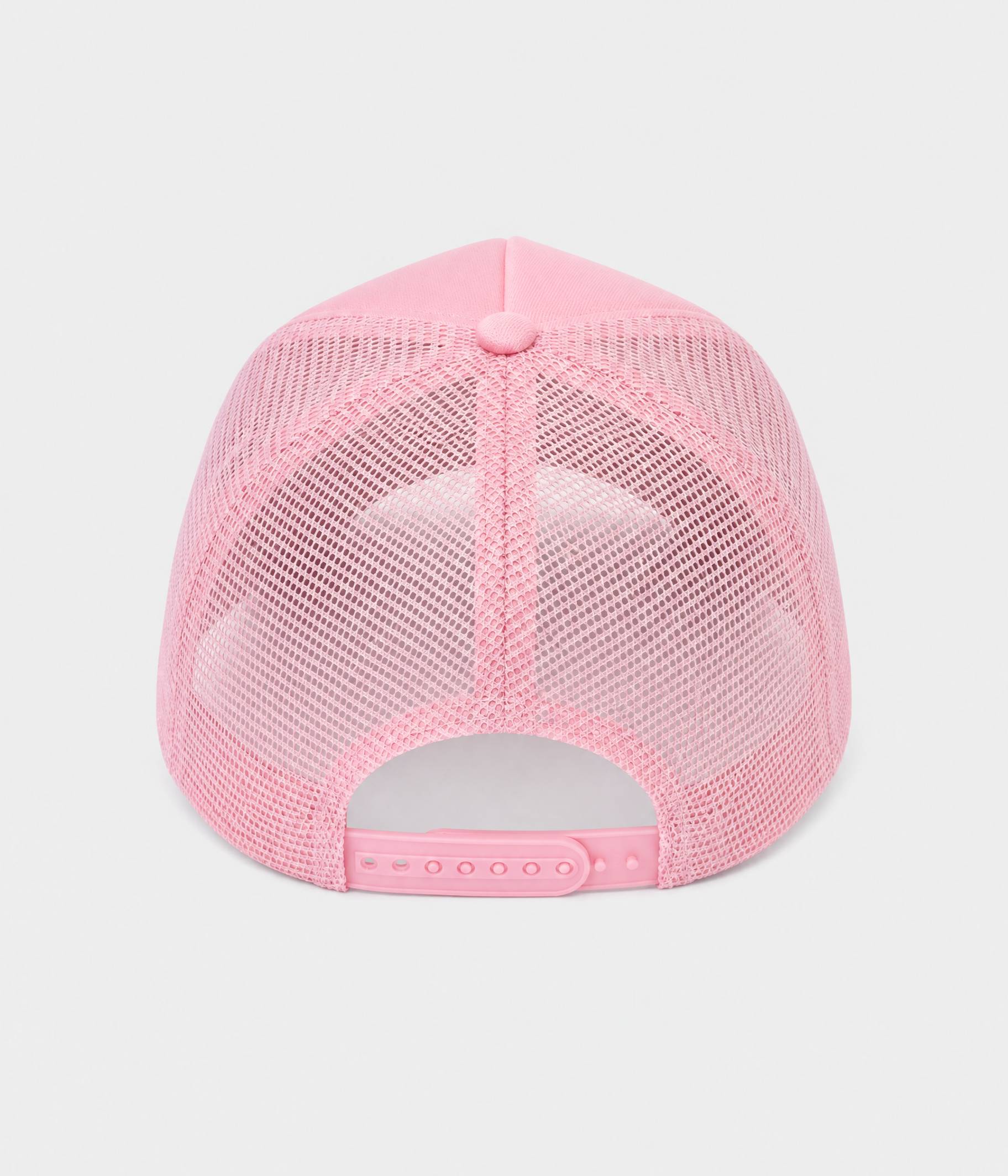 MESH TRUCKER. pink back