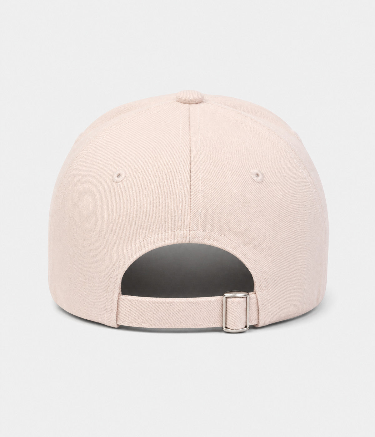 RIPPED COTTON. distressed cotton cap in khaki, back view