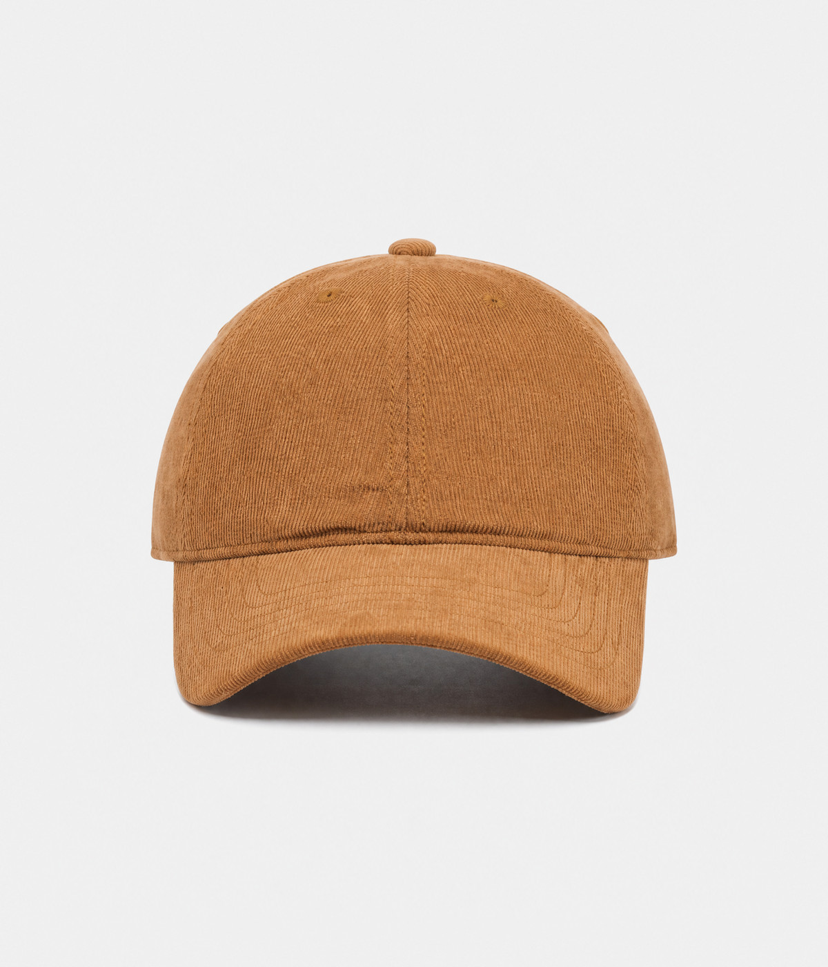 SOFT CORDUROY. caramel front