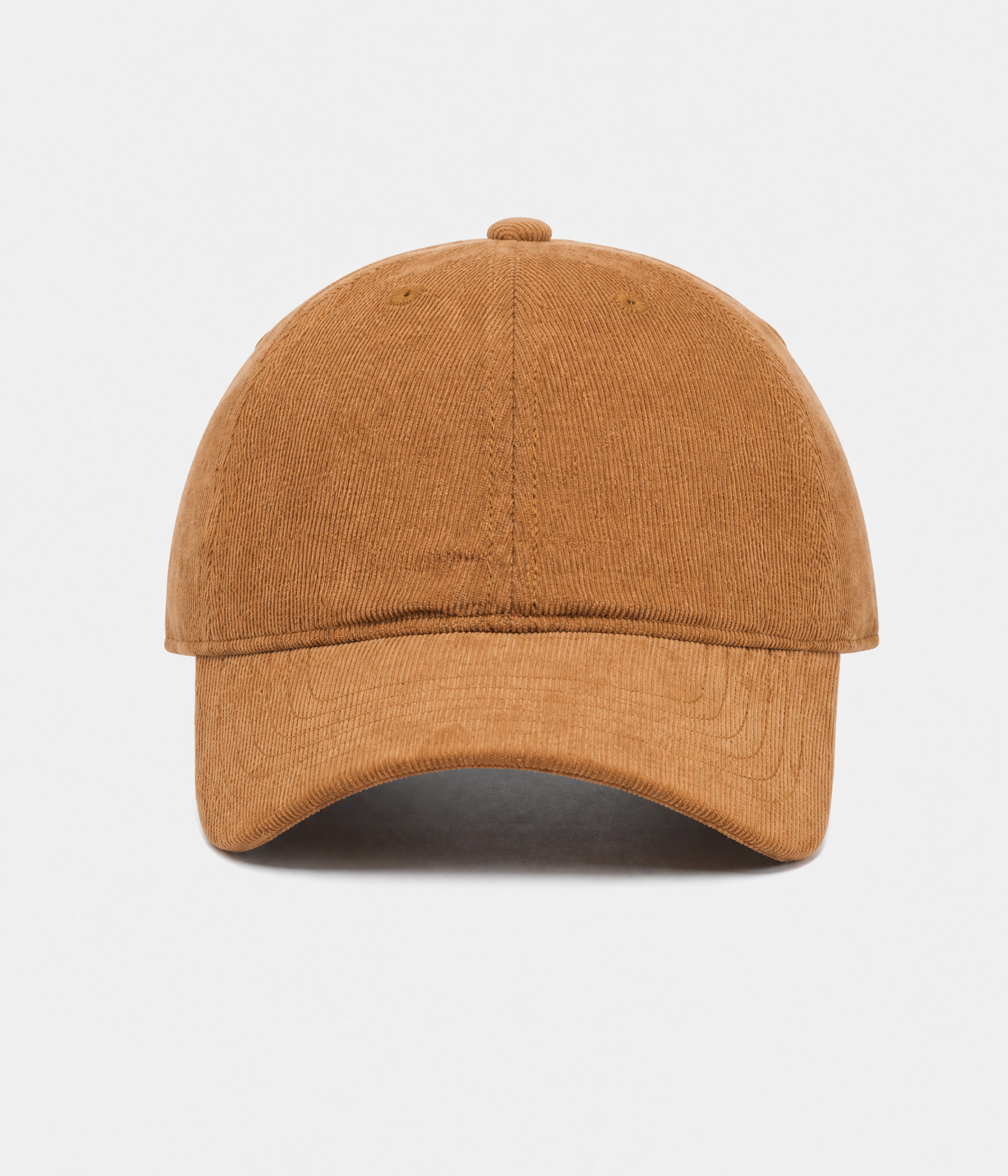 SOFT CORDUROY. caramel front