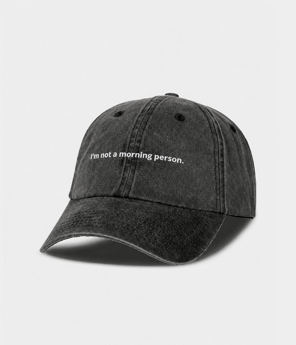 NOT A MORNING PERSON.-CAPS
