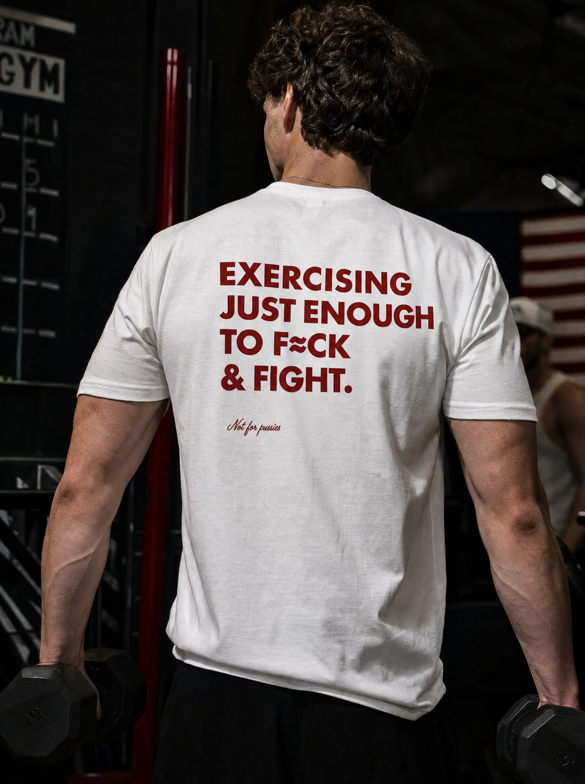 EXERCISING JUST ENOUGH SHIRT