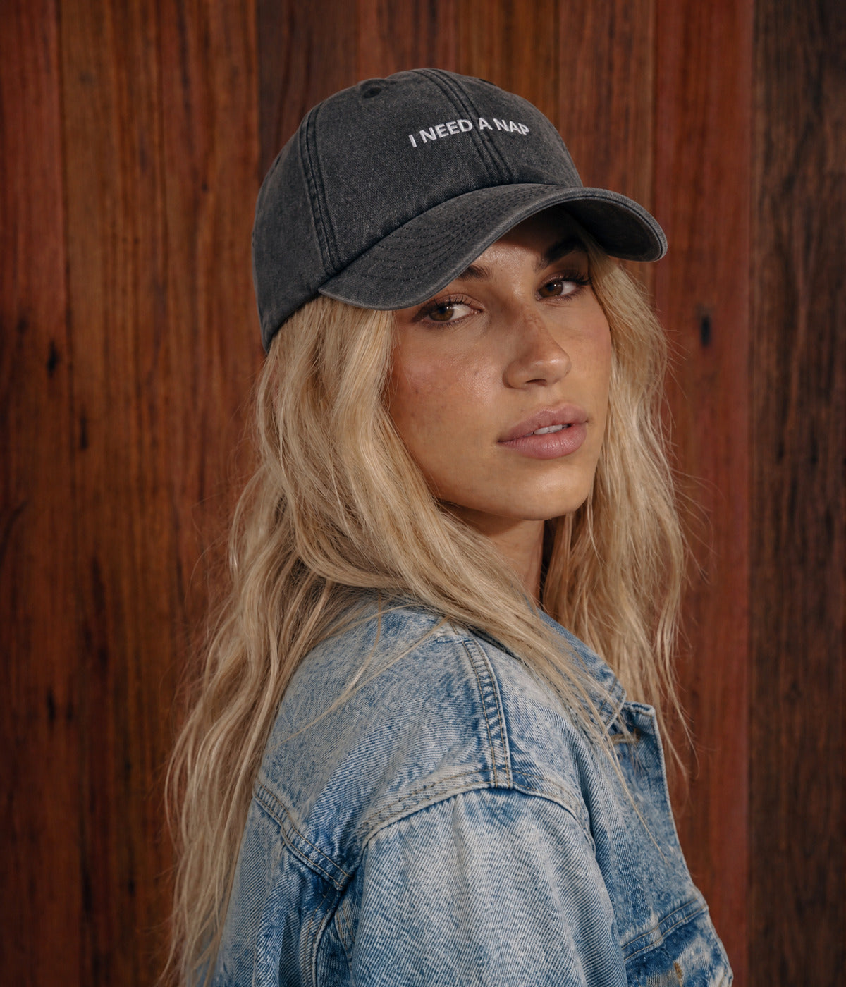 NAP. worn by a woman