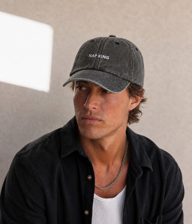 NAP KING. worn by a man