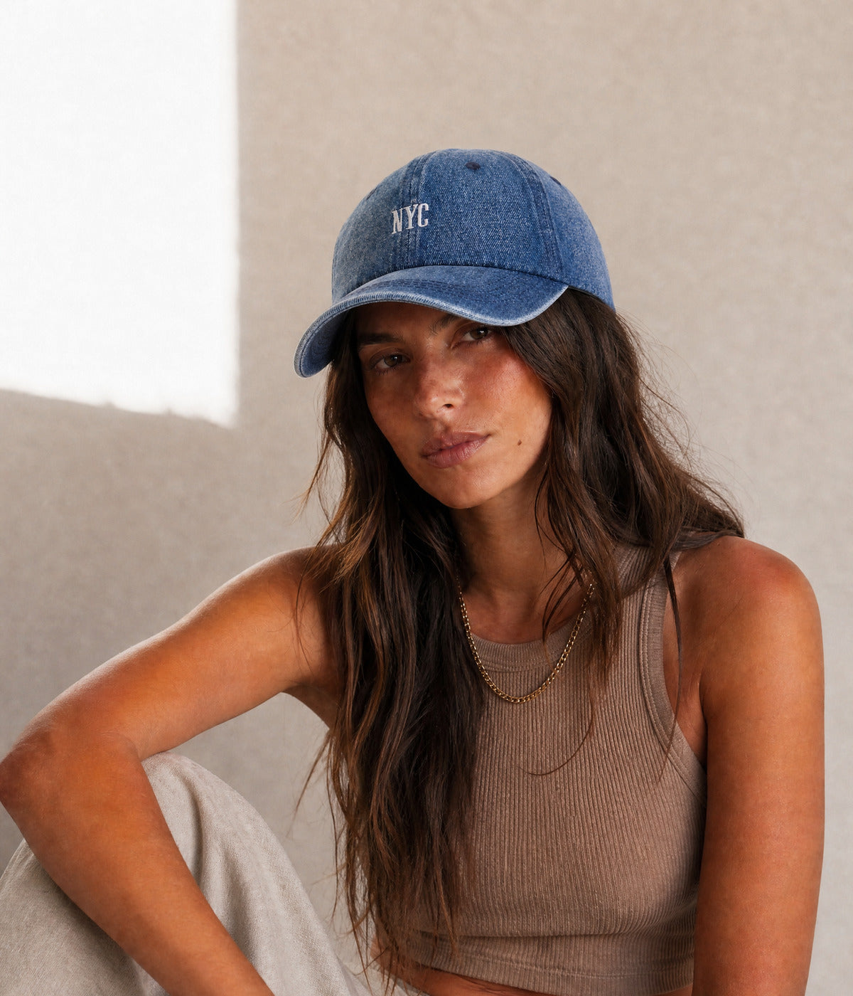 NYC DENIM. — BLUE worn