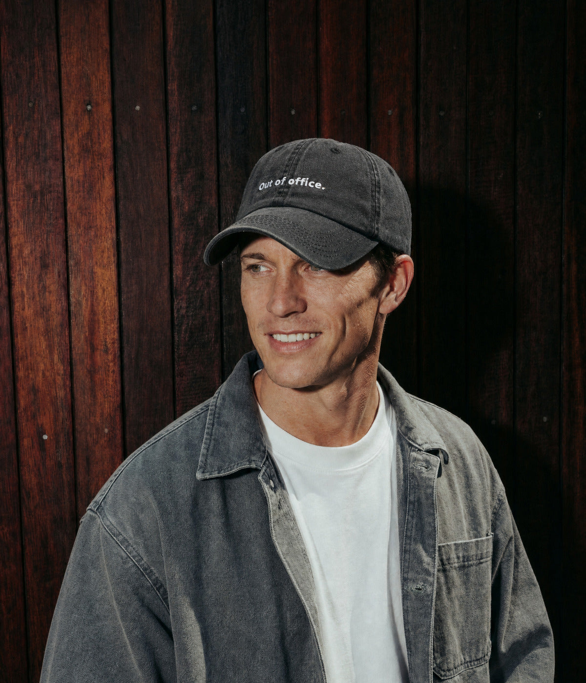 OUT OF OFFICE. — BLACK worn side
