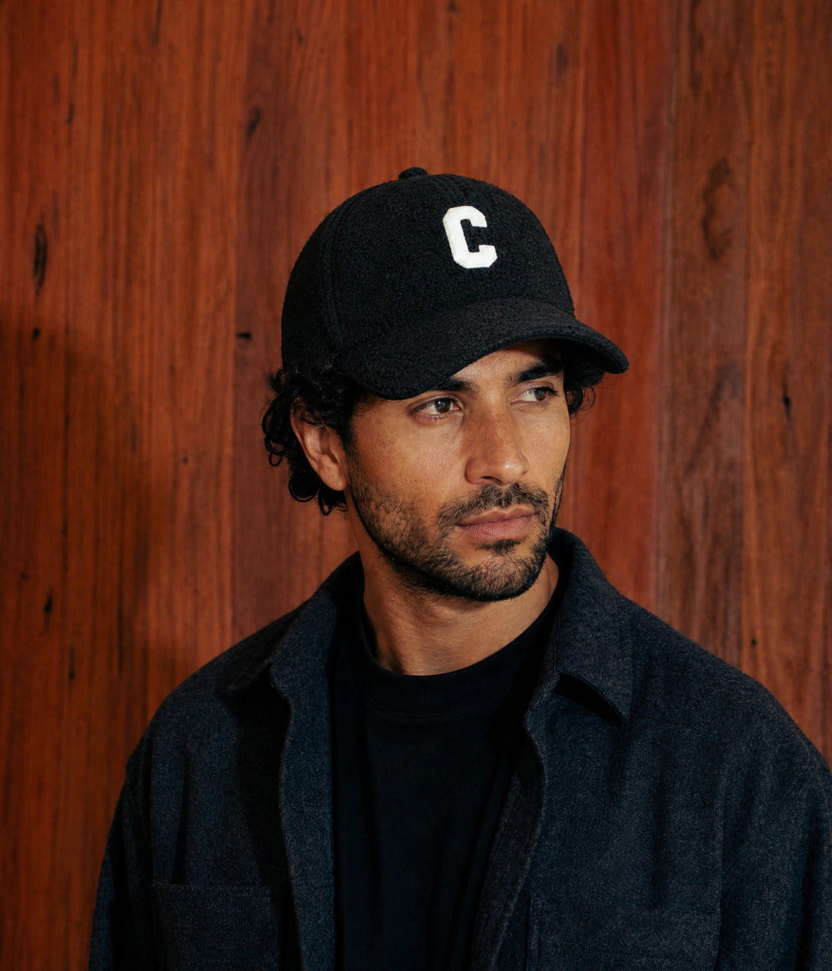 TEDDY C. BLACK worn by a man