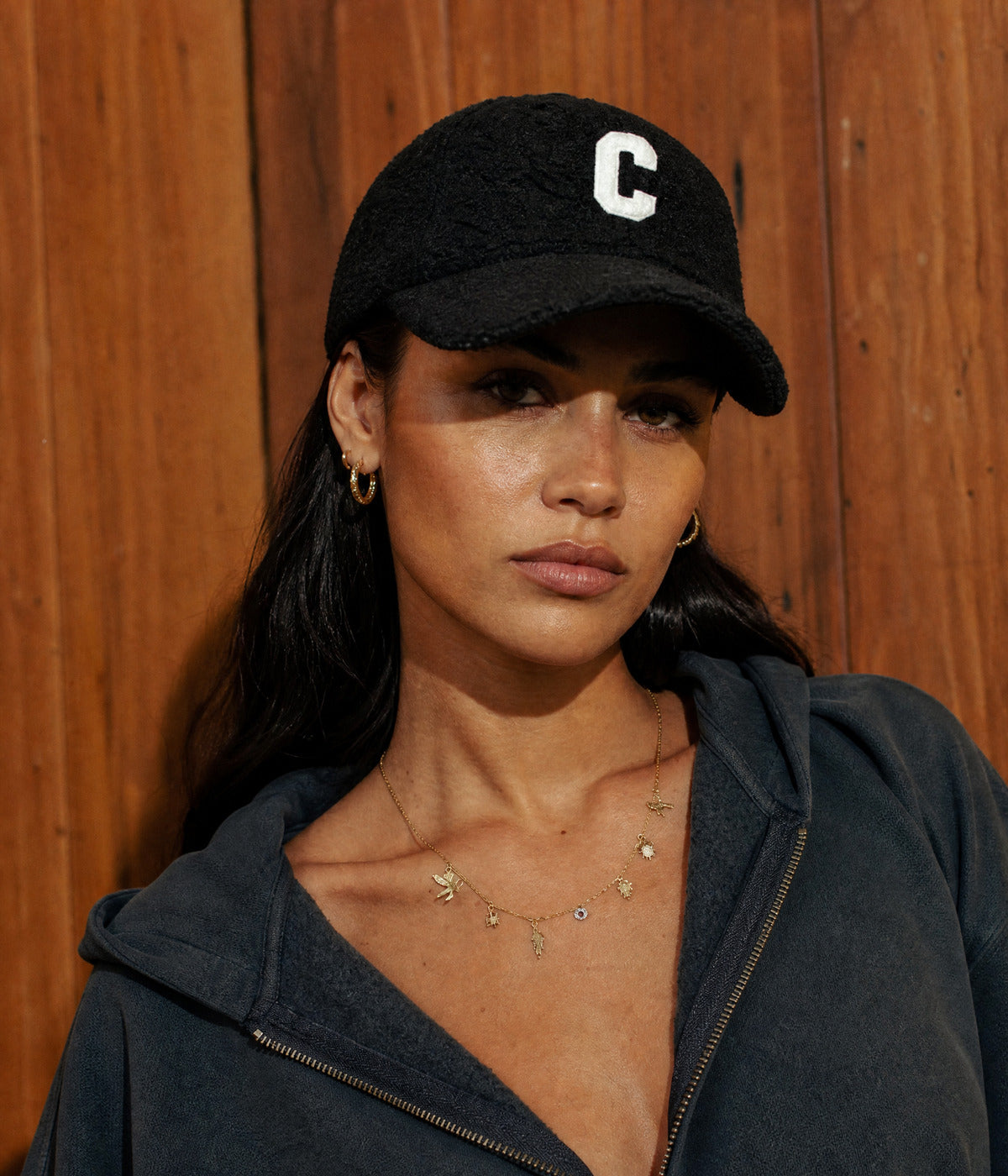 TEDDY C. BLACK worn by a woman