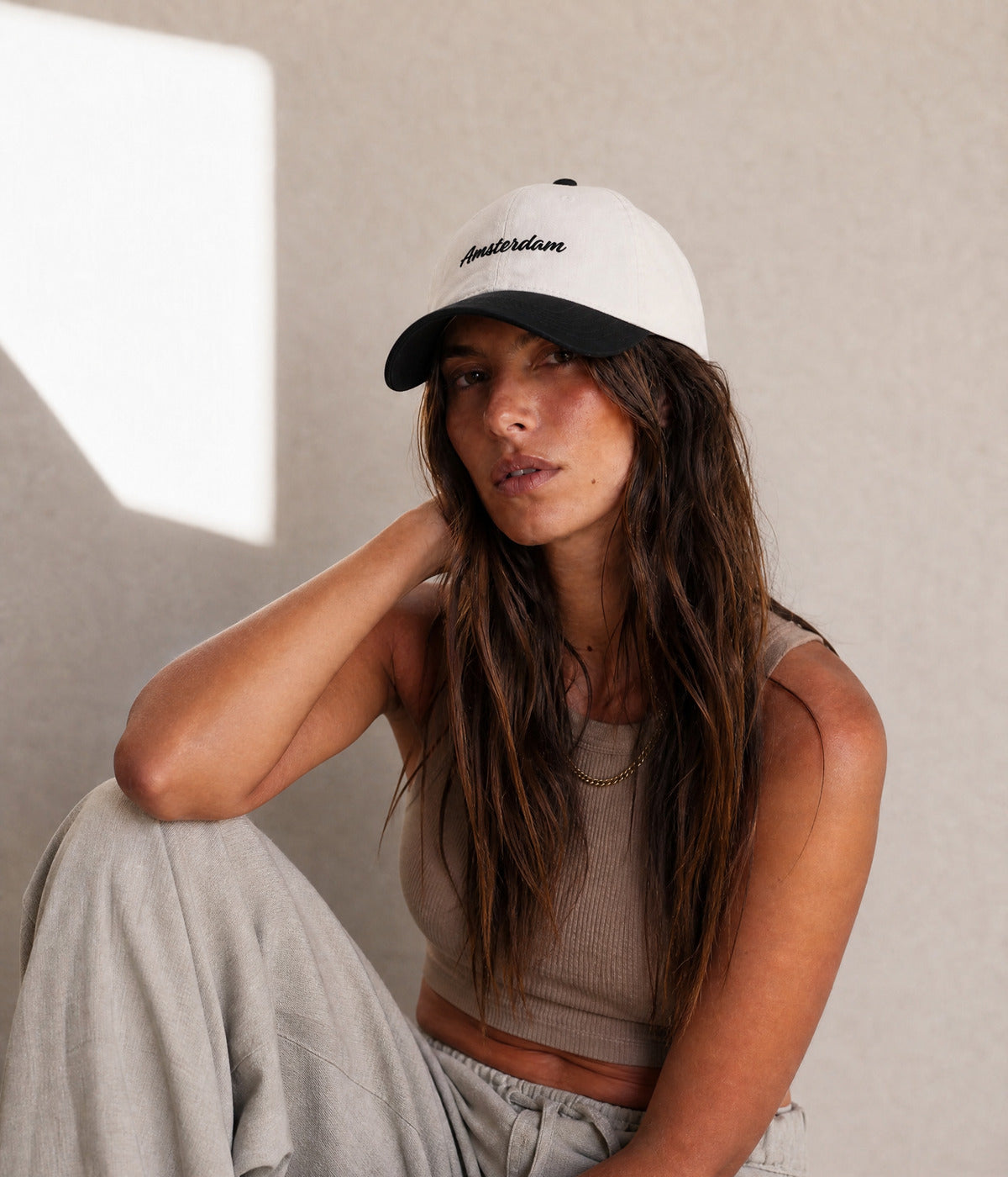 TWO TONE - AMSTERDAM. worn by a woman