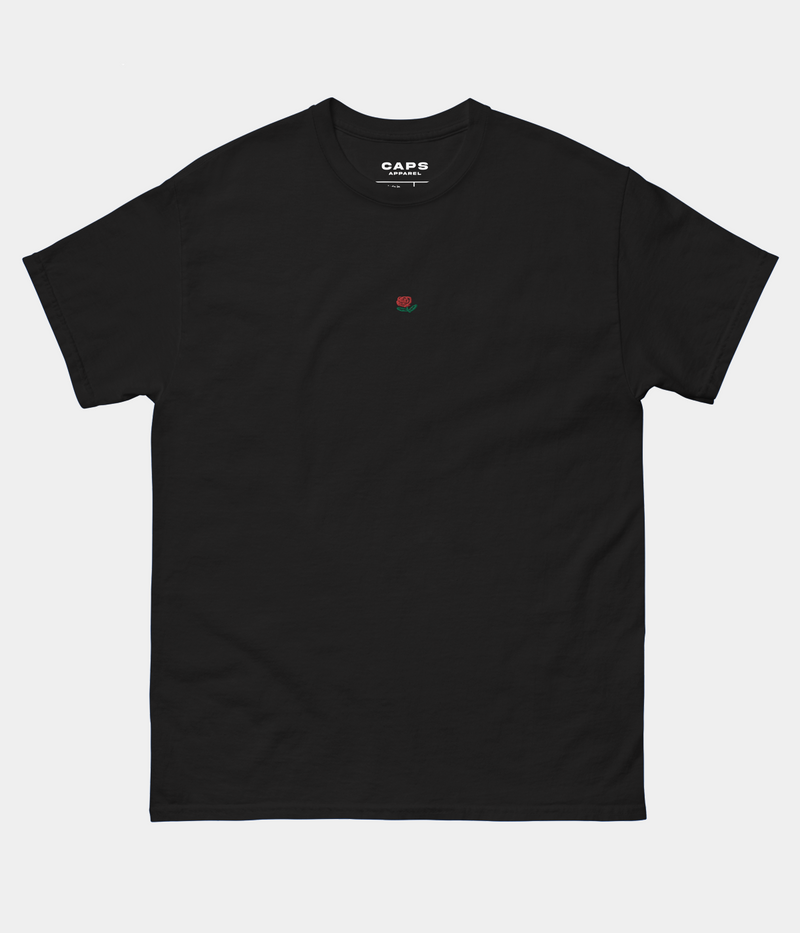 ROSE TEE.-CAPS