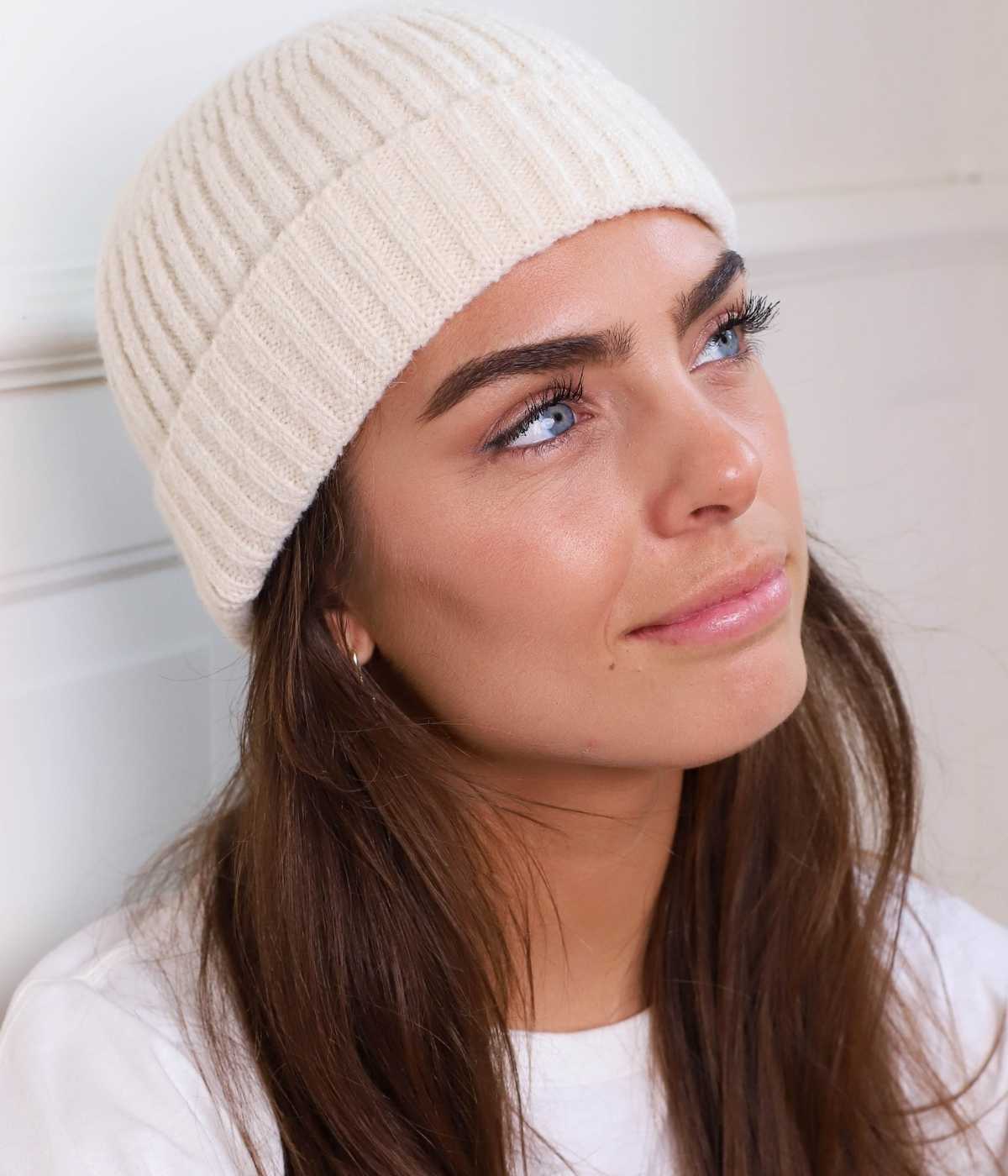 WOOL FISHERMAN BEANIE.