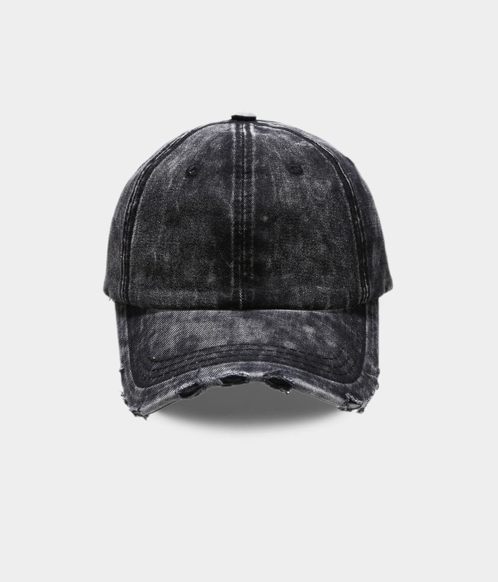 Distressed Washed Cap. 