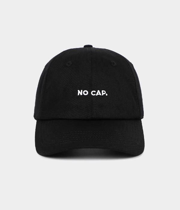 No Cap. Black / Unstructured